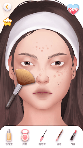 Beauty Salon - makeup games & super idle makeover - Gameplay image of android game