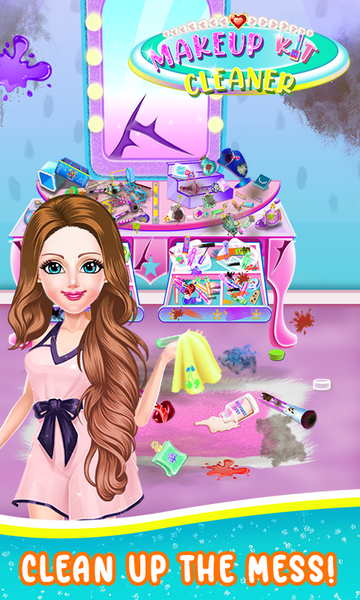 ASMR Makeup Sort-Cleaning Game - Image screenshot of android app