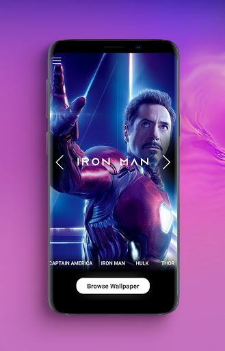 Superheroes Wallpaper HD 2K 4K 2019 - عکس برنامه موبایلی اندروید