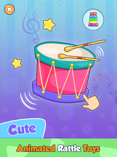 Baby Rattle: Giggles & Lullaby - Image screenshot of android app