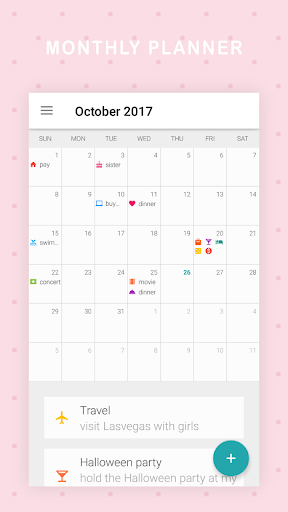 Dreamie Planner - عکس برنامه موبایلی اندروید