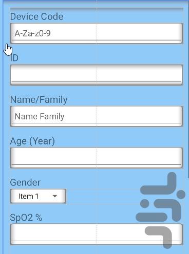 تحلیلگر علائم حیاتی جم اچ ۲ - عکس برنامه موبایلی اندروید