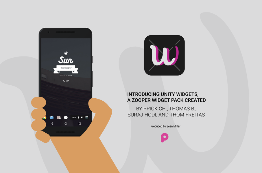 Unity Widgets - عکس برنامه موبایلی اندروید