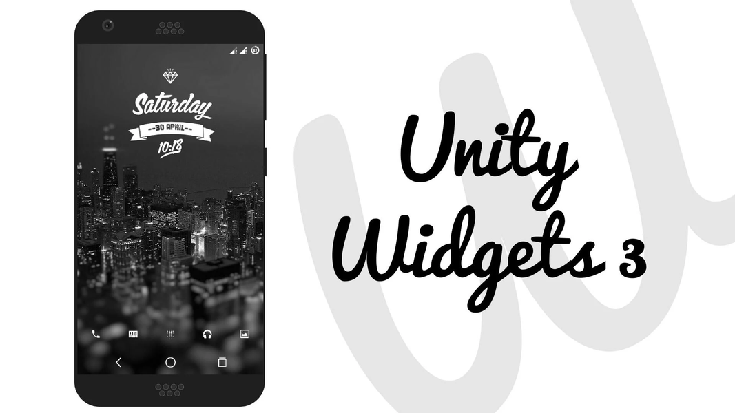 Unity Widgets 3 - Image screenshot of android app