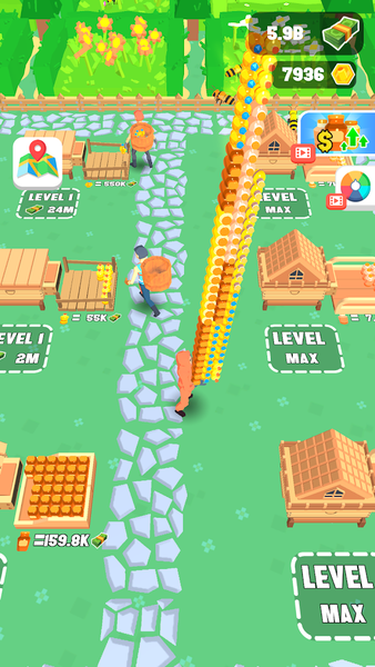 Bee Farm Tycoon - Gameplay image of android game