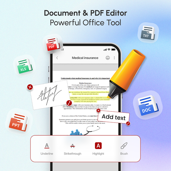 PDF Editor: Convert & Sign - عکس برنامه موبایلی اندروید