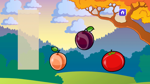 Fruits Puzzle Game 0-5 years - Gameplay image of android game