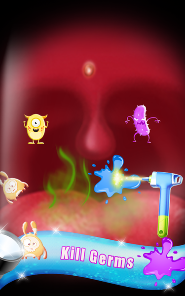happy teeth care game - Gameplay image of android game