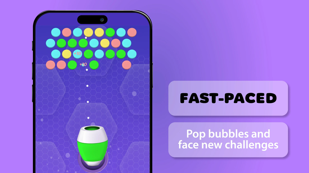 Bubble Shooter - Gameplay image of android game