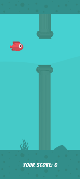 Flappy Fish - Gameplay image of android game