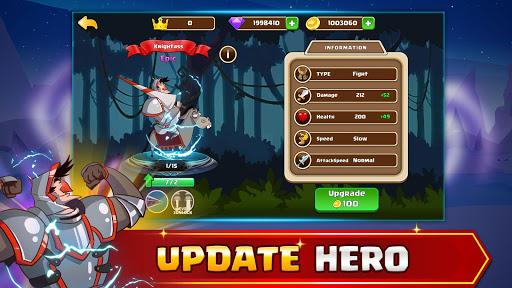 BeCastle: Battle in Strategy Card Games - Gameplay image of android game