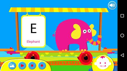 The Train of Alphabets - Gameplay image of android game