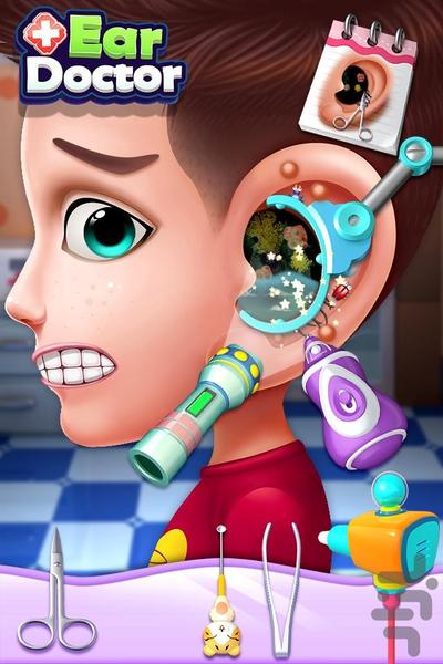 بازی دکتر گوش : بازی جدید - Gameplay image of android game