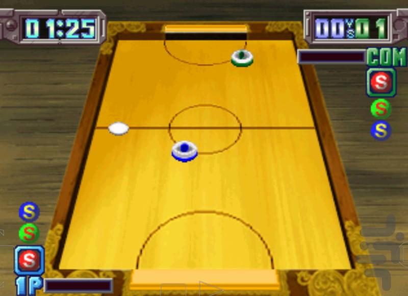 air hockey - Gameplay image of android game
