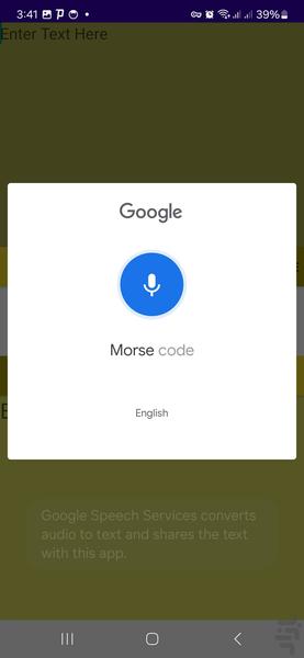 مترجم کد مورس - عکس برنامه موبایلی اندروید