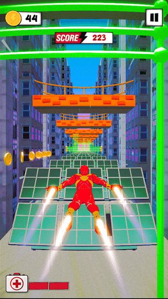 Spider Hero Runner - Gameplay image of android game