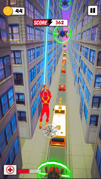 Spider Rope Hero Man Run - عکس بازی موبایلی اندروید