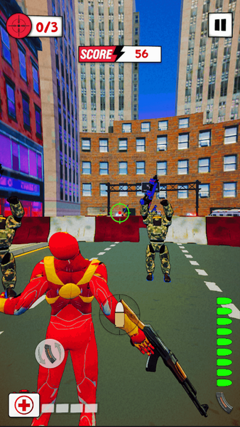 Spider Hero Runner - Gameplay image of android game