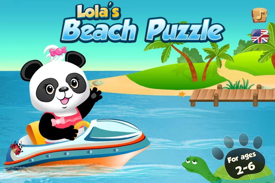 Beach Puzzle - Lolabundle - Gameplay image of android game