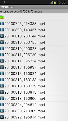 MP4 Cutter - Image screenshot of android app