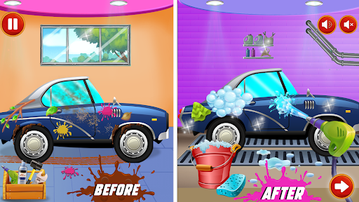 Kids Power Washing Simulator - عکس برنامه موبایلی اندروید