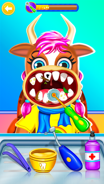 Zoo Animal Doctor Dentist Game - عکس بازی موبایلی اندروید