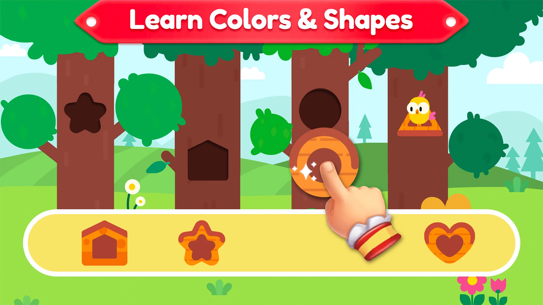 Dino Puzzle Games for Toddlers - Gameplay image of android game