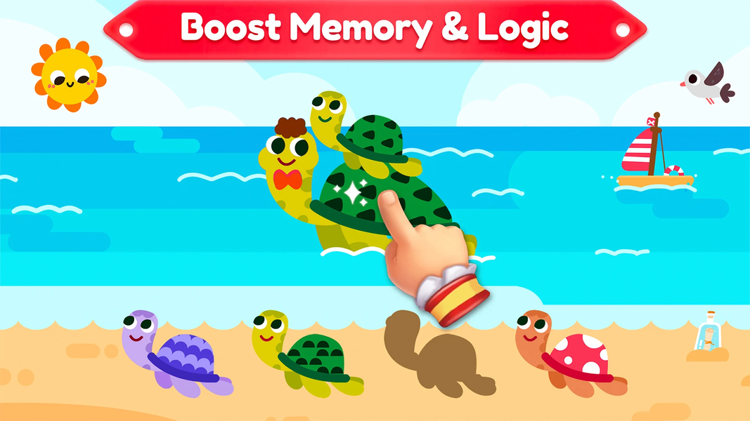 Dino Puzzle Games for Toddlers - عکس بازی موبایلی اندروید