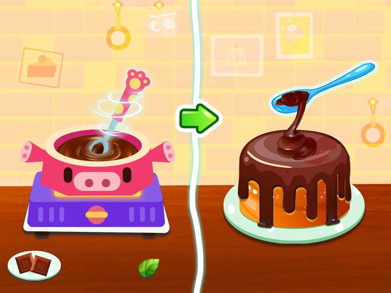 Kids Baking Games: Cake Maker - عکس بازی موبایلی اندروید