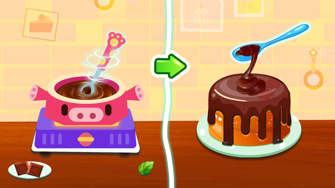 Kids Baking Games: Cake Maker - عکس بازی موبایلی اندروید