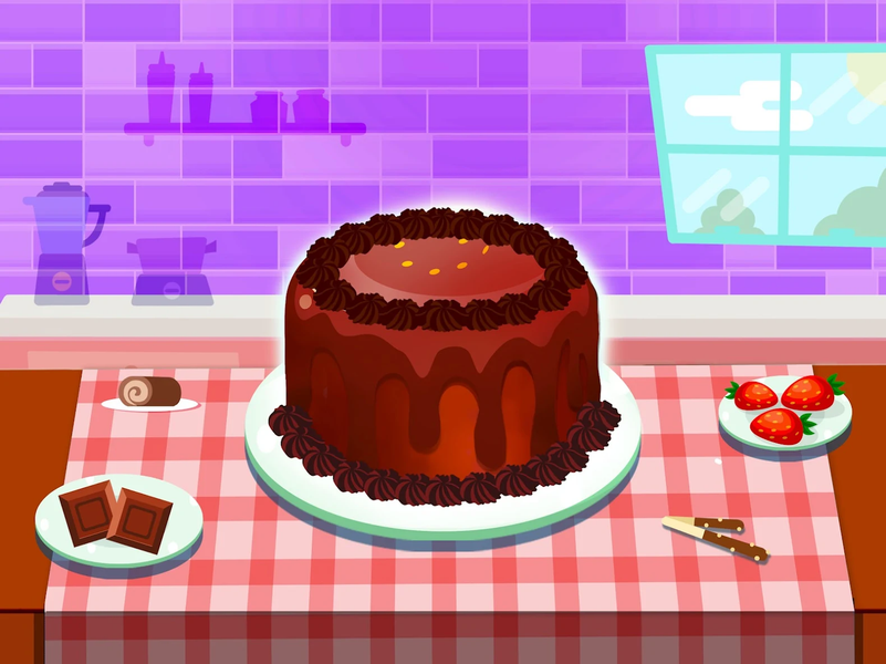Kids Baking Games: Cake Maker - عکس بازی موبایلی اندروید