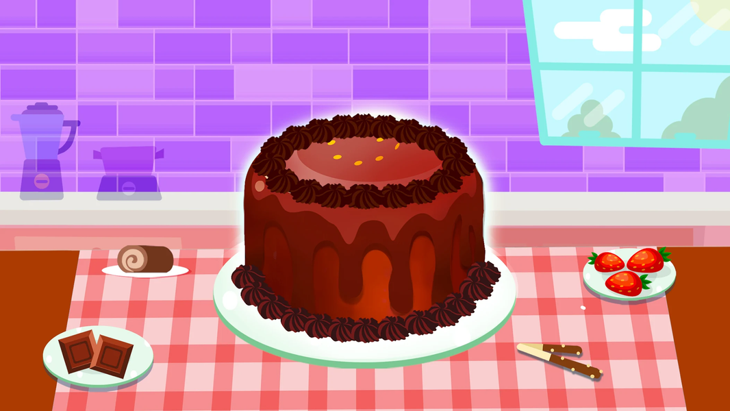Kids Baking Games: Cake Maker - Gameplay image of android game