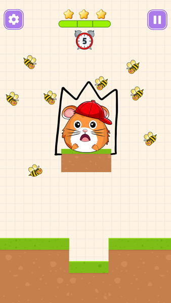 Hide the Cat - عکس بازی موبایلی اندروید