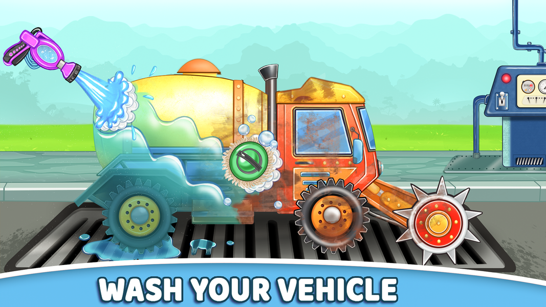 Tractor Farming Game: for kids - Gameplay image of android game
