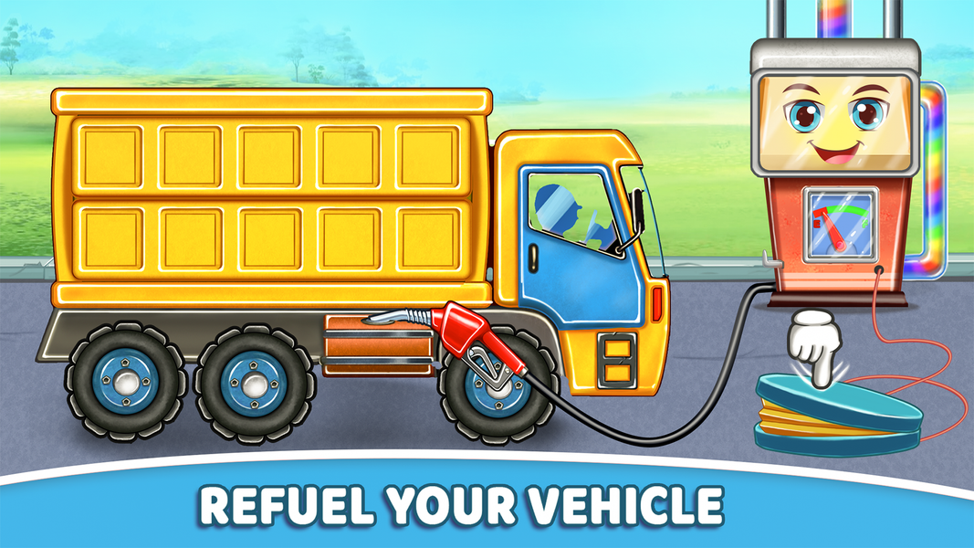 Tractor Farming Game: for kids - Gameplay image of android game