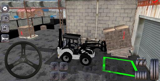 Backhoe Loader: Excavator Simulator Game - Gameplay image of android game