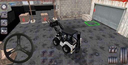 Backhoe Loader: Excavator Simulator Game - Gameplay image of android game