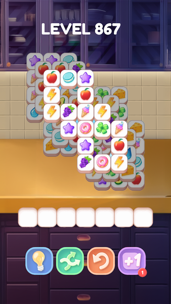 Tile Match: Recipe Rush - Gameplay image of android game