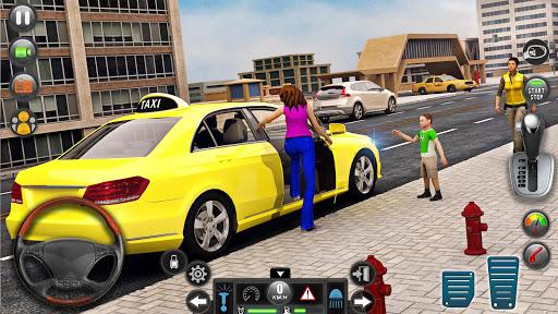 City Taxi Simulator Car Drive - Gameplay image of android game