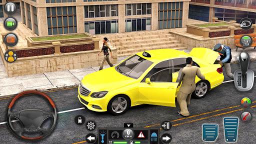 City Taxi Simulator Car Drive - Gameplay image of android game