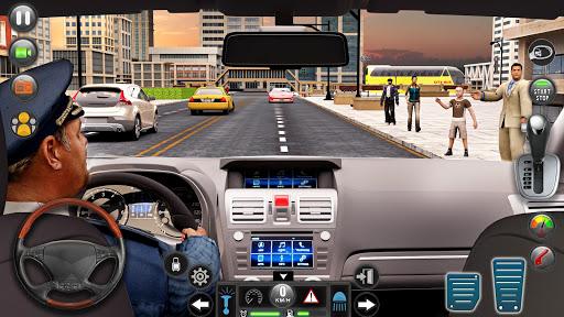 City Taxi Simulator Car Drive - Gameplay image of android game