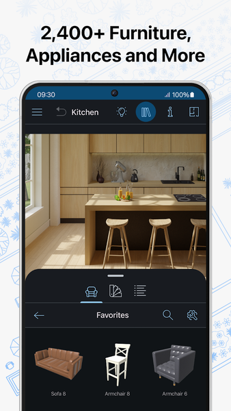 Live Home ۳D: House Design - عکس برنامه موبایلی اندروید