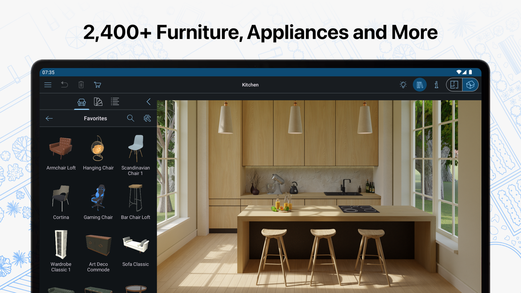 Live Home ۳D: House Design - عکس برنامه موبایلی اندروید