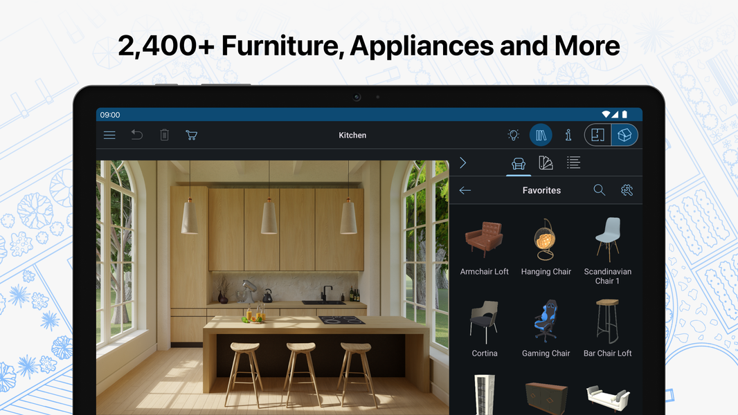 Live Home ۳D: House Design - عکس برنامه موبایلی اندروید