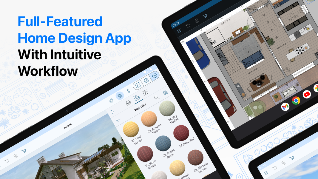 Live Home ۳D: House Design - عکس برنامه موبایلی اندروید