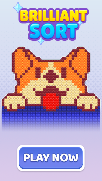 Brilliant Sort: Diamond Puzzle - Gameplay image of android game