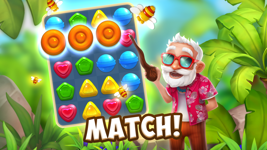 Ice Cream Challenge - Free Match 3 Game - Gameplay image of android game