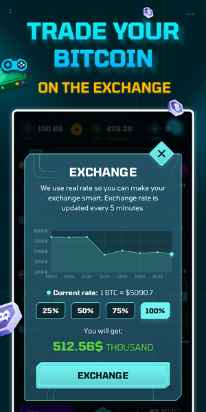 Idle Crypto Miner - Image screenshot of android app