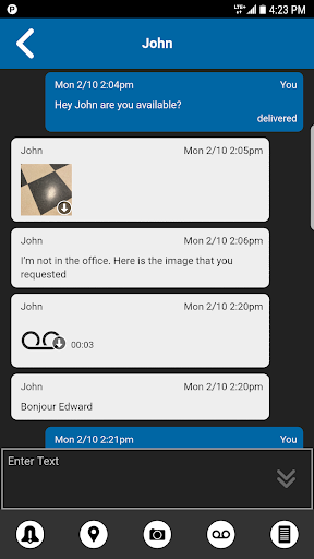 Bell Push-to-talk - Image screenshot of android app