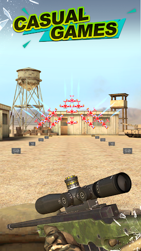 Gun Shooting Range - Gameplay image of android game